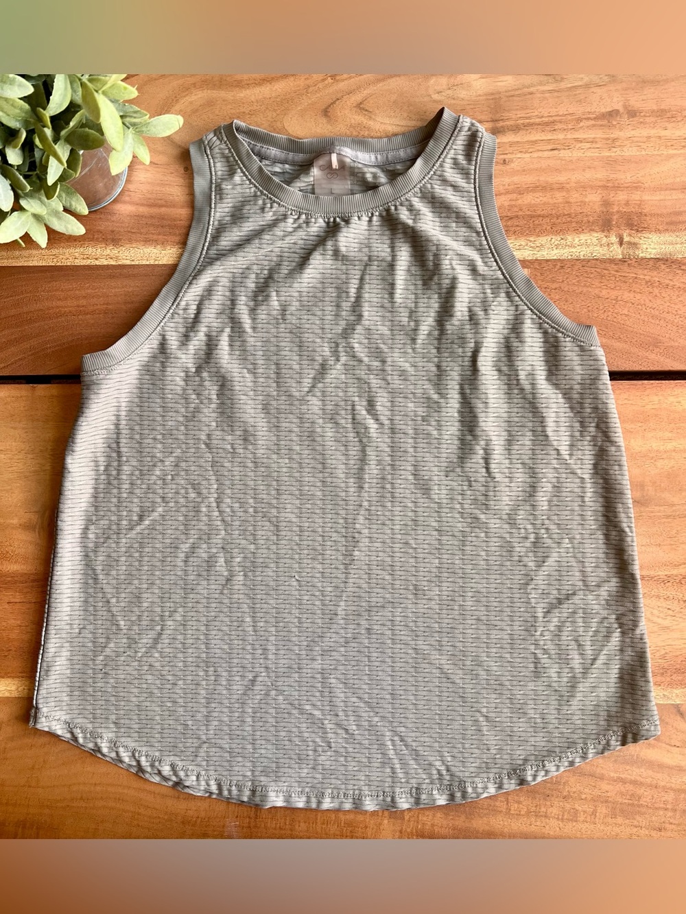 Calia Taupe Sleeveless Top